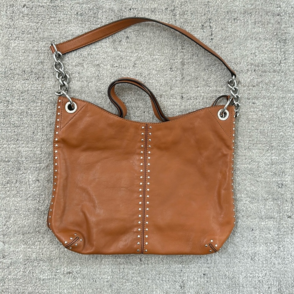Michael Kors Oversized Bag. Beige.